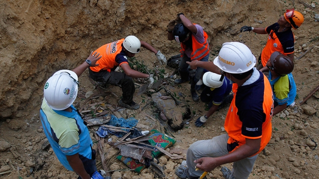 Filipinler'deki heyelanda ölü sayısı 22'ye çıktı